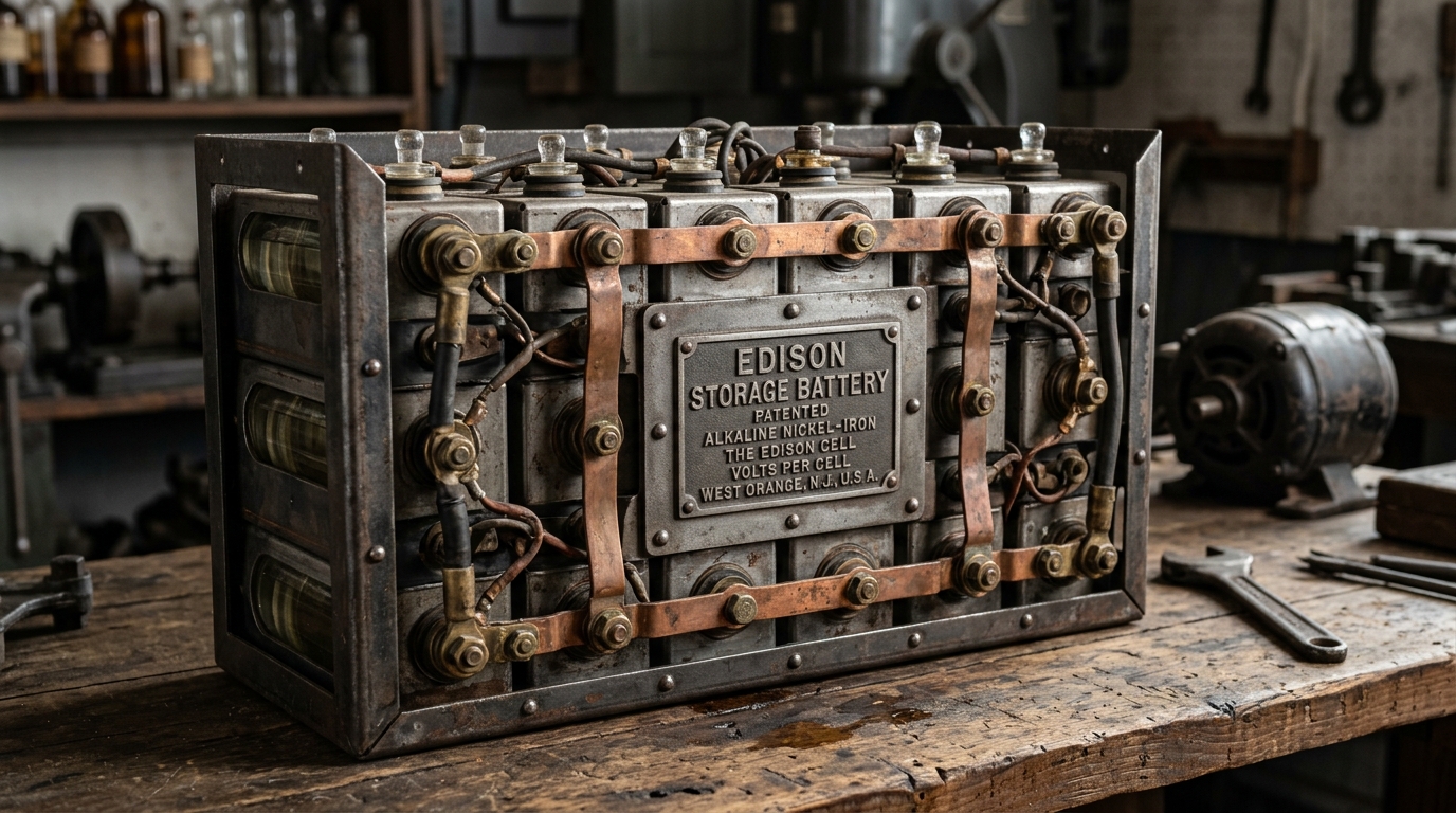 Thomas Edison i nikl-gvozdena baterija: potraga za idealnim pogonom za automobile
